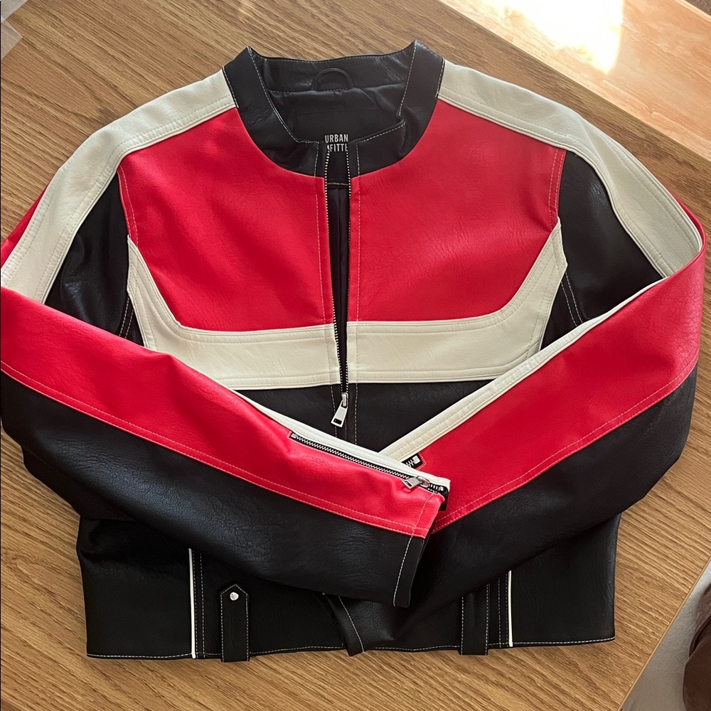 Urban Outfitters Racer Moto Jacket